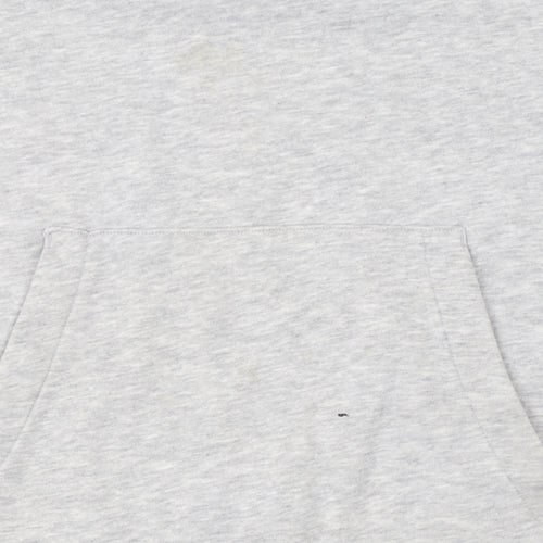 Farah Men's Grey Pullover Hoodie Size M Classic Logo Sweatshirt