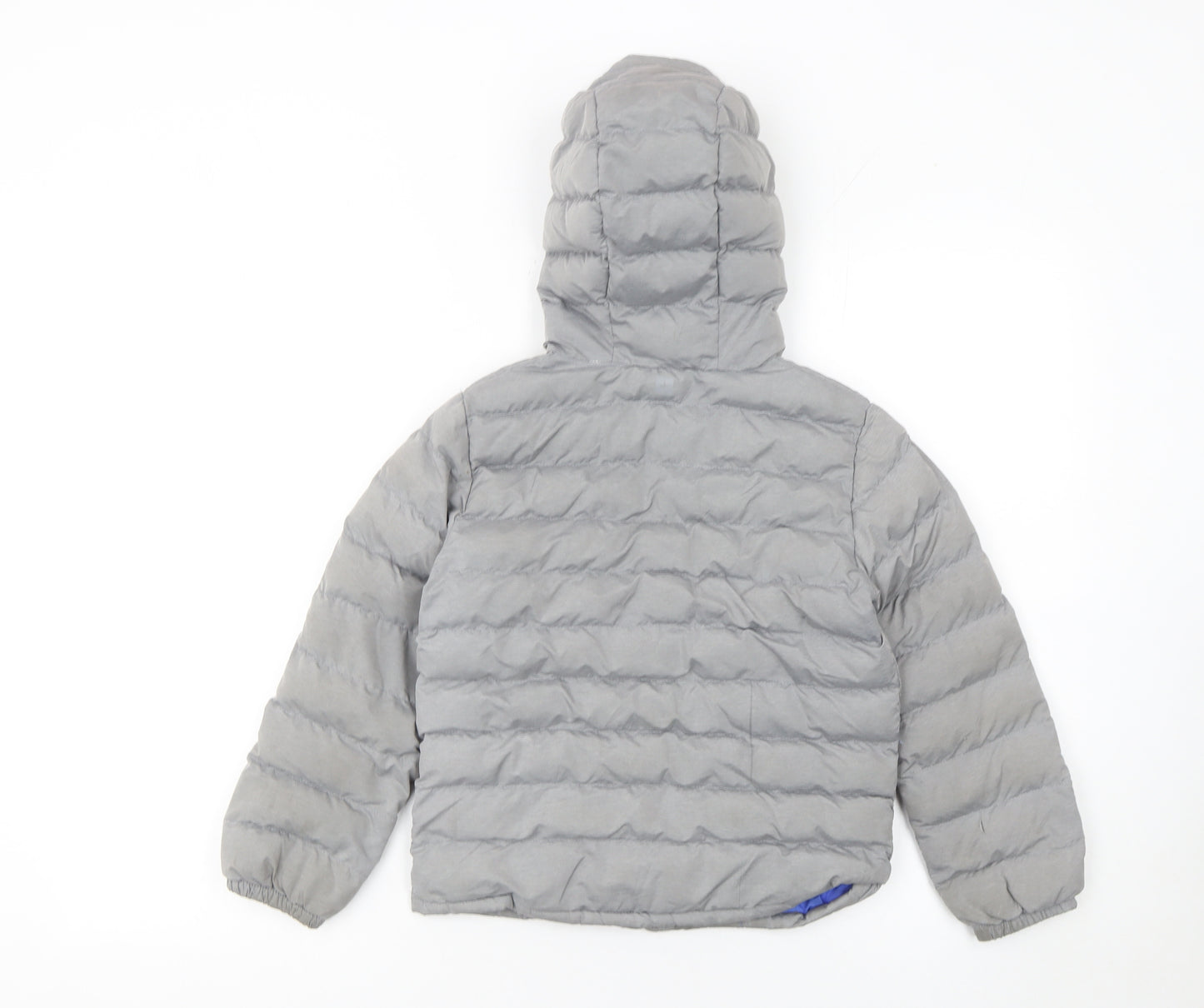 Mountain Warehouse Boys Grey 5-6 Years Hooded Puffer Jacket
