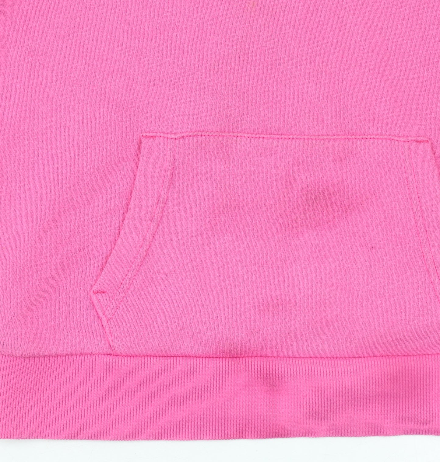 Converse Girls Pink Hoodie L 12-13 Years Pullover Cotton Blend Sweatshirt