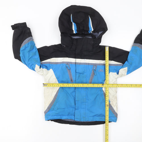Trespass Boys Blue Waterproof Winter Puffer Jacket 3-4 Years