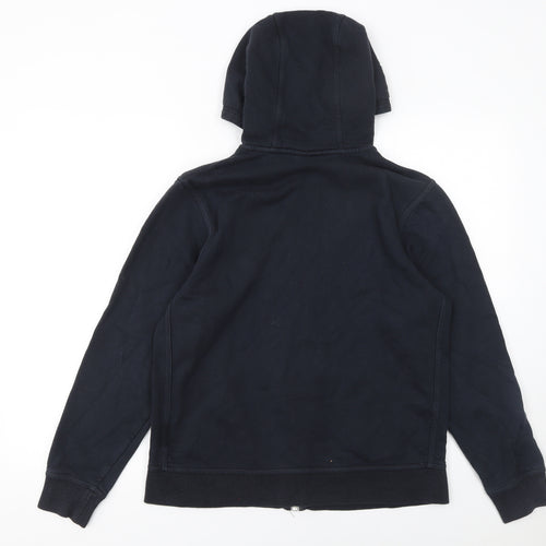 Nike Boys Black Full Zip Fleece Hoodie Size 13-15 Years