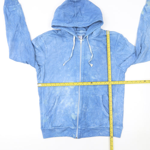 Leicester City Blue Full Zip Hoodie Women M Thai Indigo Collection