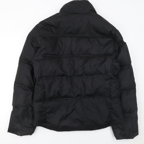 Calvin Klein Jeans Womens Black S Puffer Jacket Winter Coat