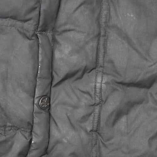 Calvin Klein Jeans Womens Black S Puffer Jacket Winter Coat