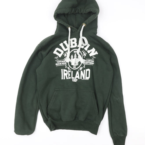 Irish Connexxion Women's Green Dublin Ireland Pullover Hoodie Size S
