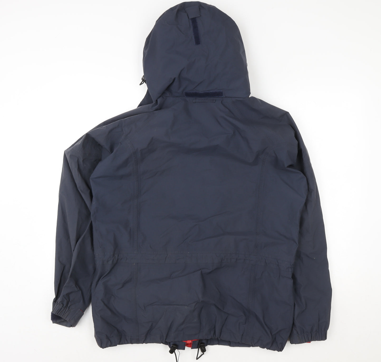 Lowe Alpine Womens Blue Waterproof Hooded Rain Jacket Medium