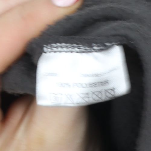 Craghoppers Women Black 1/4 Zip Fleece Sweatshirt Size L Polyester