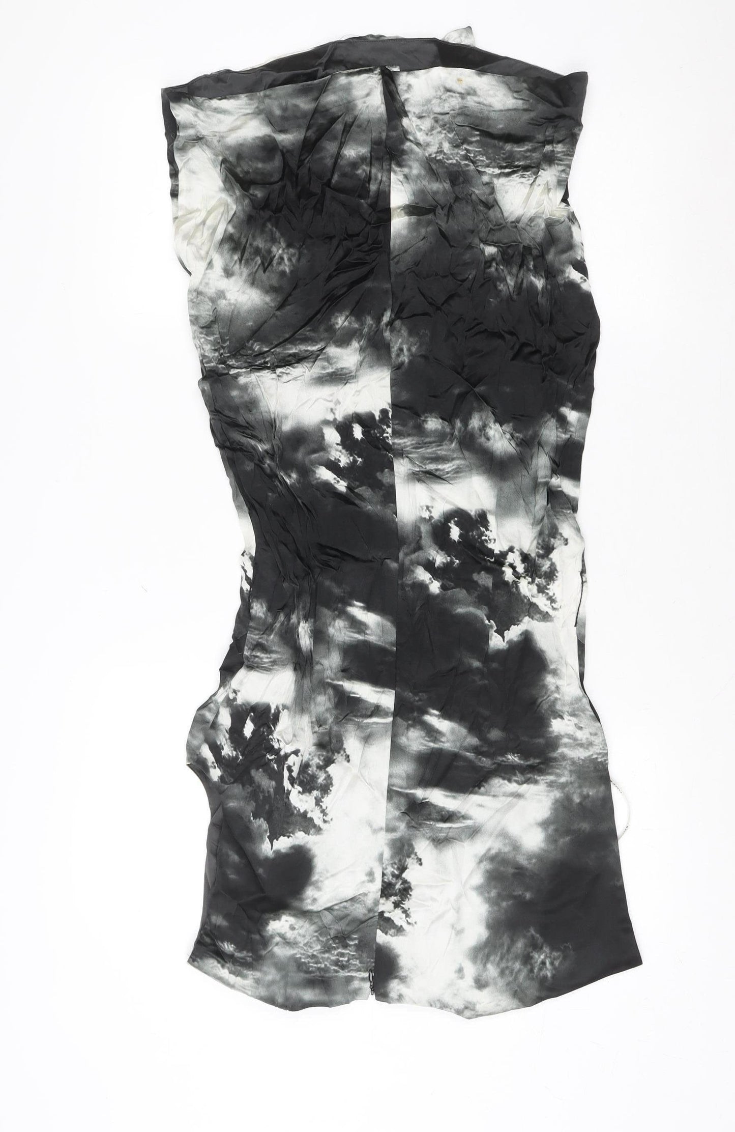 Karen Millen Women's Multicoloured Silk Bodycon Dress Size 10