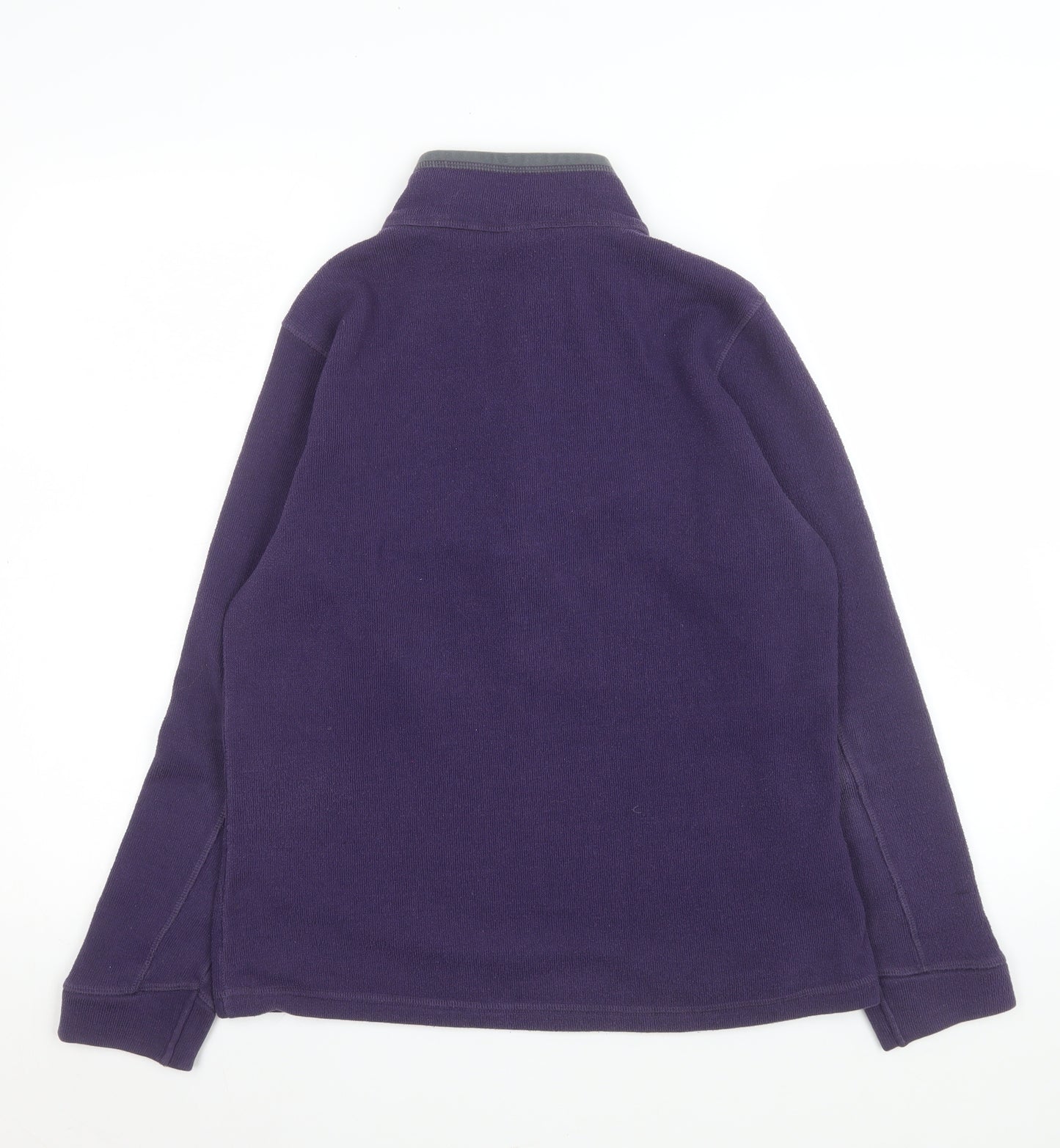 TOG24 Women Purple 1/2 Zip Fleece Pullover Size 12-14