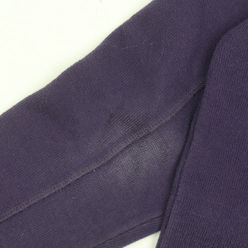 TOG24 Women Purple 1/2 Zip Fleece Pullover Size 12-14