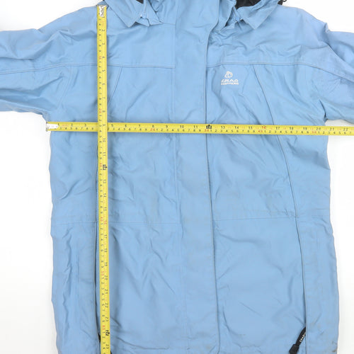 Craghoppers Women Blue Waterproof Parka Jacket UK 12