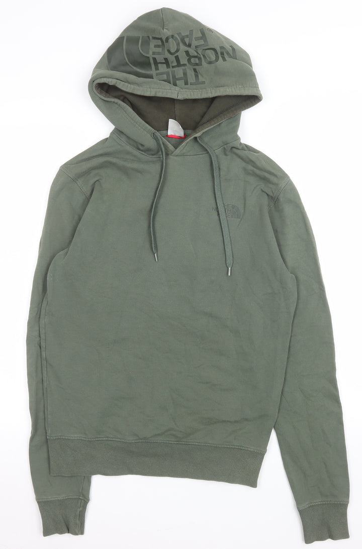 The North Face Men's Green Pullover Hoodie XS Regular Fit