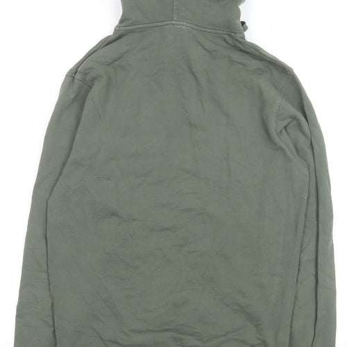 The North Face Men's Green Pullover Hoodie XS Regular Fit