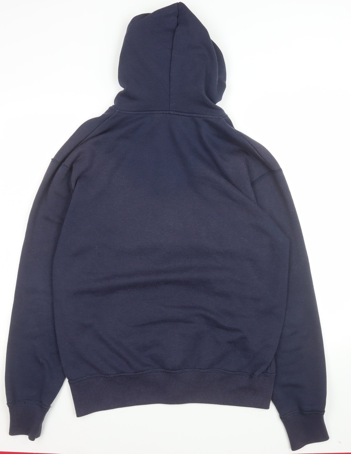 Derby County FC Men's Blue Hooded Full Zip Jacket Size M