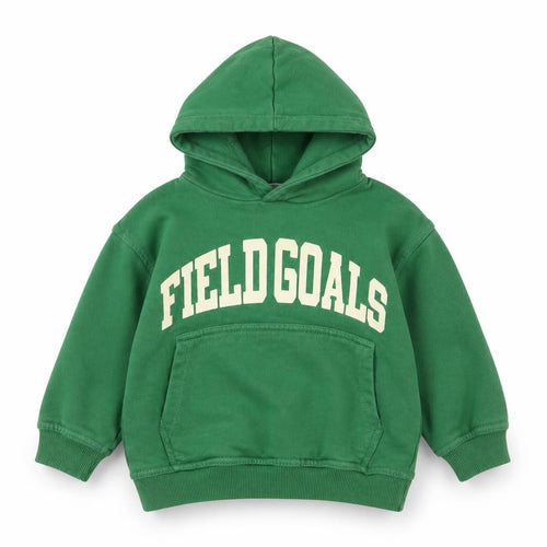 Zara Boys Green Field Goals Pullover Hoodie 3 Years Cotton Sweatshirt