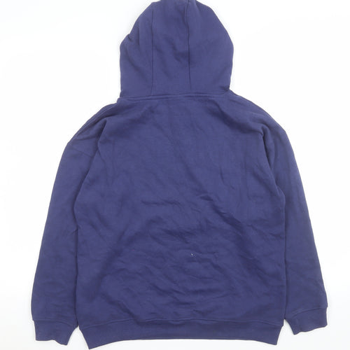 Matalan Girls Blue 12 Years Pullover Hoodie Sunset Paradise Graphic
