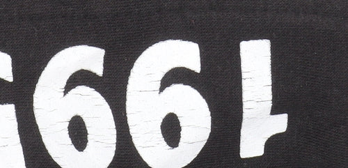 915 Generation Girls Black Downtown Detroit Cropped Hoodie Age 12-13 Pullover
