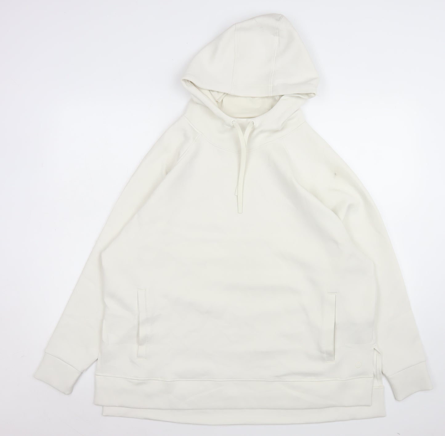 Marks and Spencer Men’s Ivory Pullover Hoodie Large Knit
