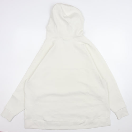 Marks and Spencer Men’s Ivory Pullover Hoodie Large Knit