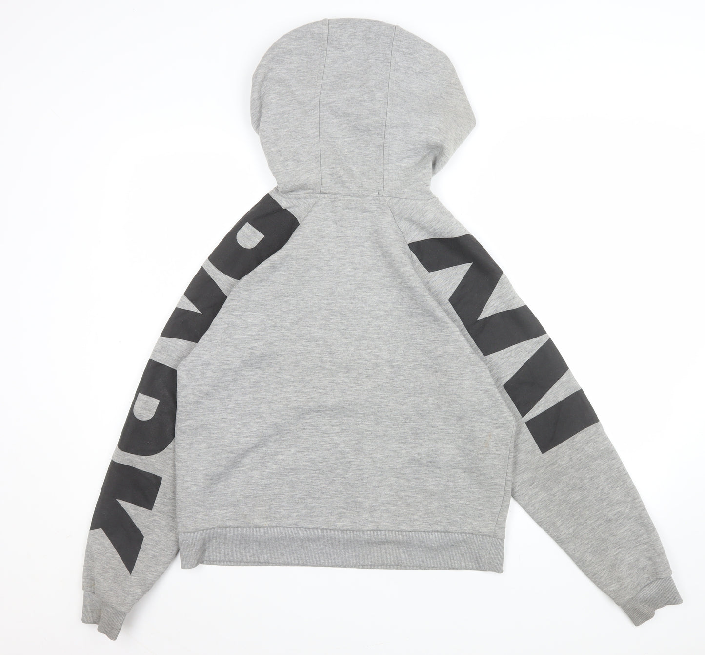 Ivy Park Womens Grey Hoodie, Size M, Logo Print, Casual Style