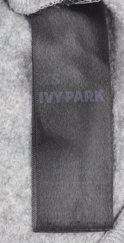 Ivy Park Womens Grey Hoodie, Size M, Logo Print, Casual Style