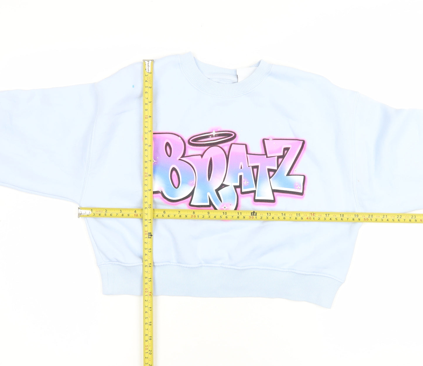 Zara Girls Blue Bratz Graphic Pullover Sweatshirt 11-12 Years