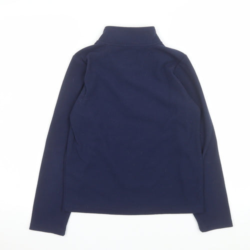 Peter Storm Boys Blue Fleece 1/4 Zip Pullover Sweatshirt 9-10 Years