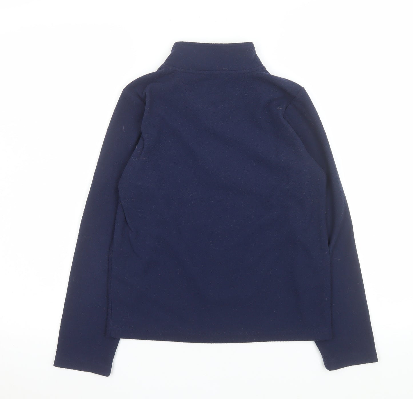 Peter Storm Boys Blue Fleece 1/4 Zip Pullover Sweatshirt 9-10 Years