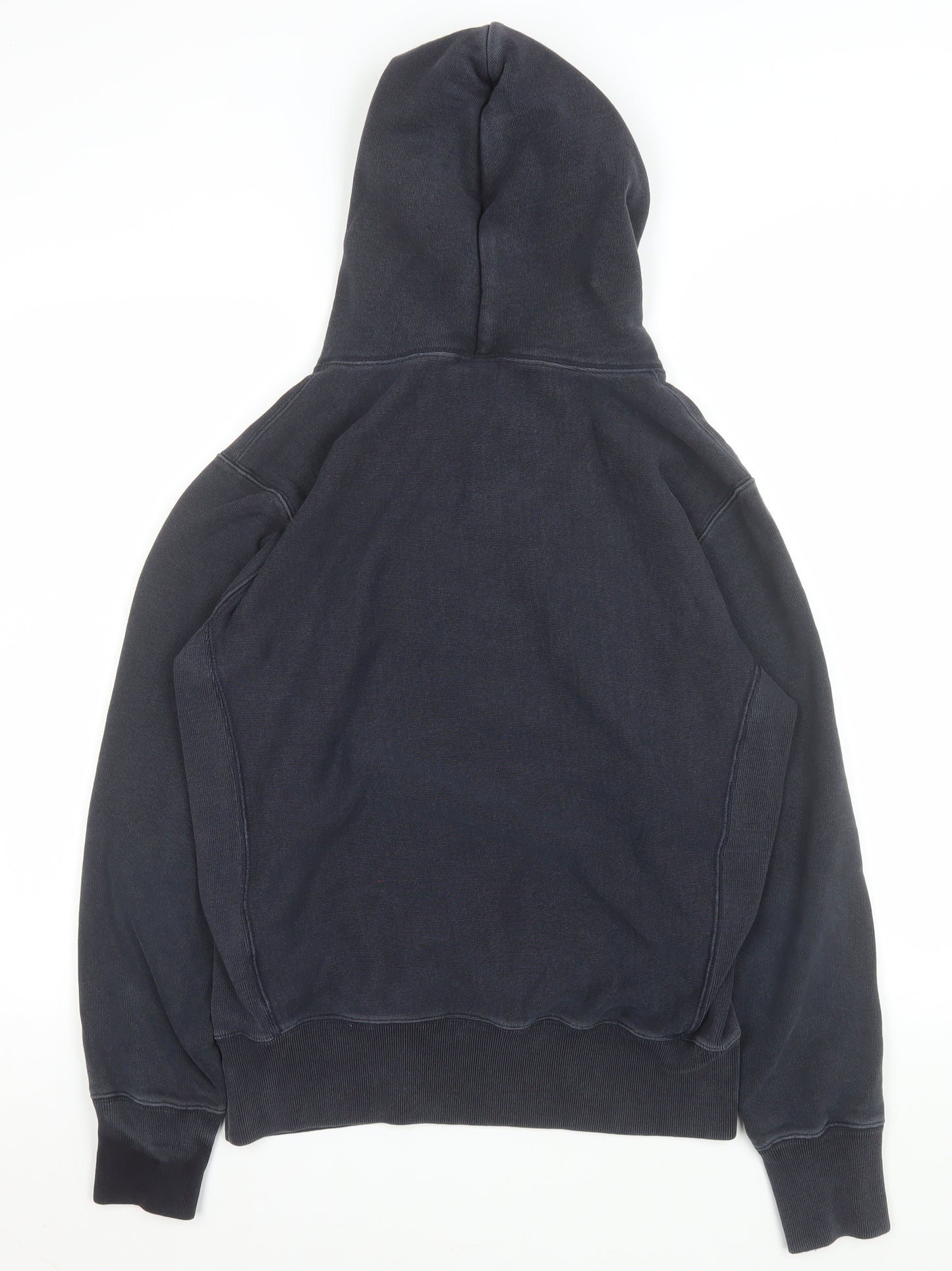 Champion Womens Navy Blue Large Reverse Weave Pullover Hoodie