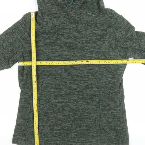Regatta Great Outdoors Women's Green Pullover Hoodie UK 12 Polyester