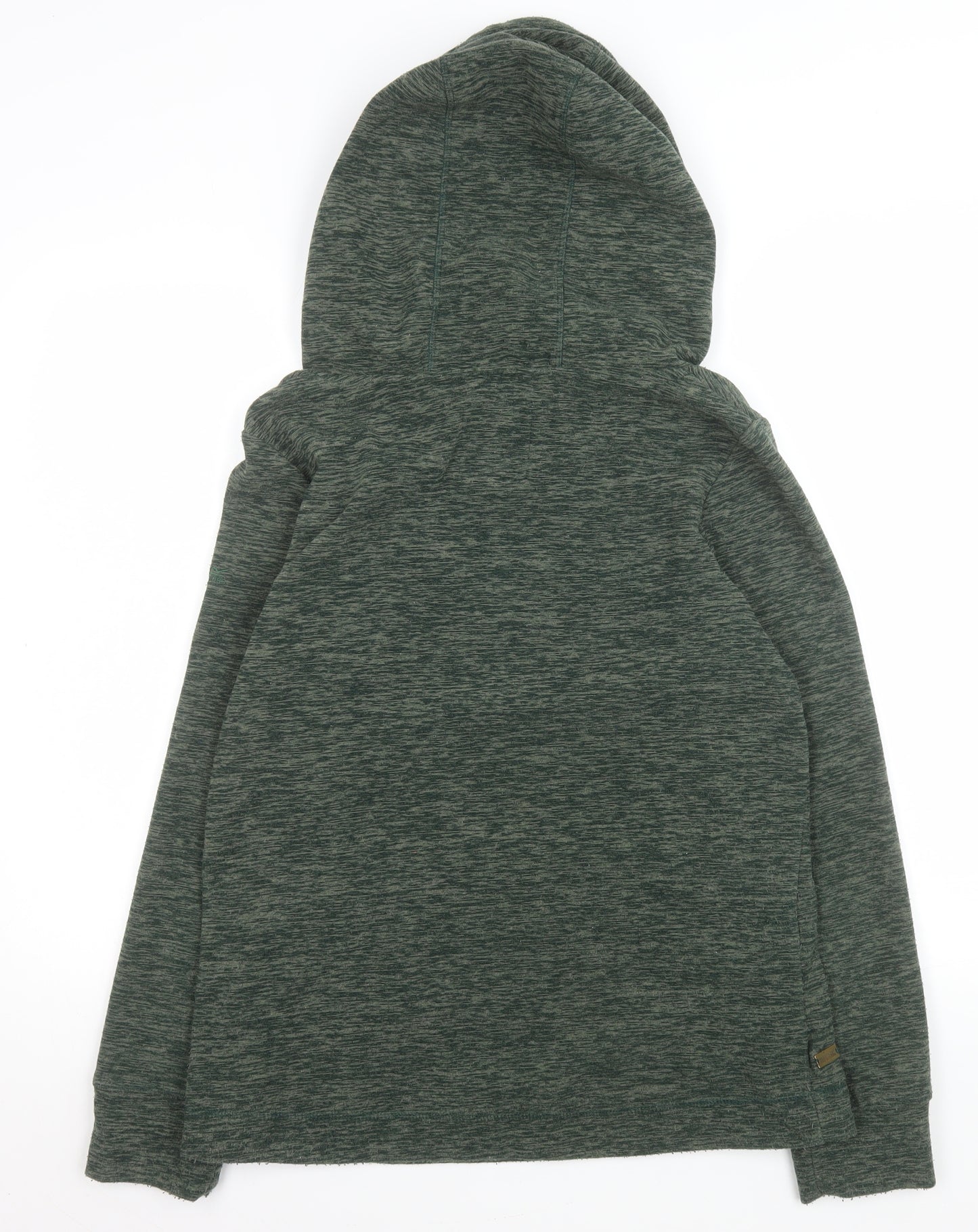 Regatta Great Outdoors Women's Green Pullover Hoodie UK 12 Polyester