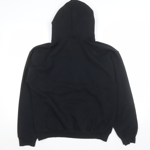 The Cavern Club Men's Black Pullover Hoodie Medium Liverpool Music Graphic