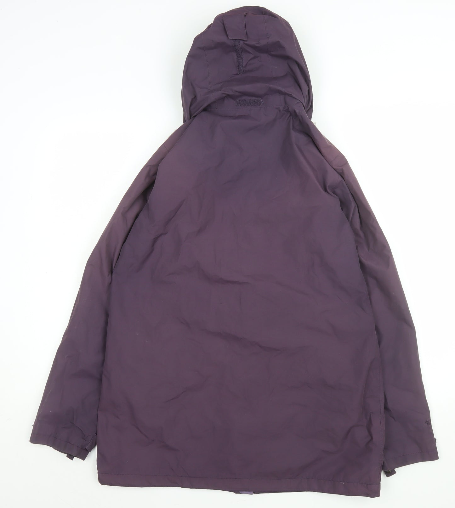 Regatta Women's Purple Waterproof Hooded Rain Coat Jacket Size 12