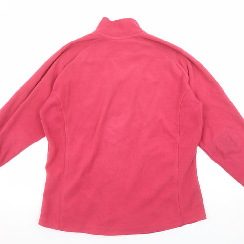 Hawkhead Women's Pink Fleece Full Zip Jacket Size 14