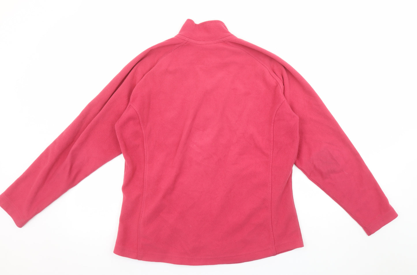 Hawkhead Women's Pink Fleece Full Zip Jacket Size 14