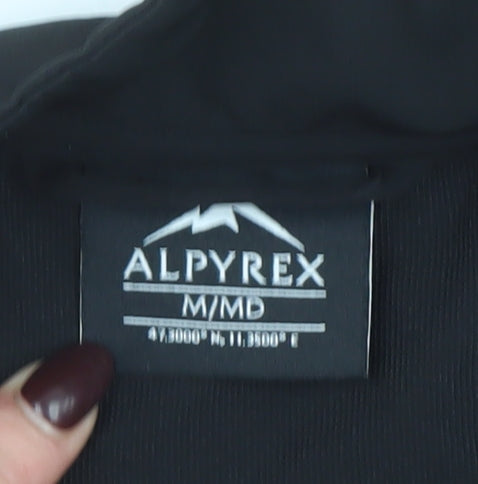 Alpyrex Boys Black Softshell Sleeveless Bodywarmer M Outdoor Hiking Vest