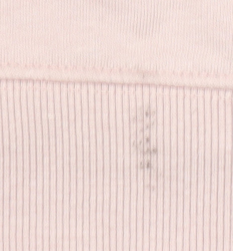 New Look Women’s Pink Pullover Hoodie M Cotton Blend Casual