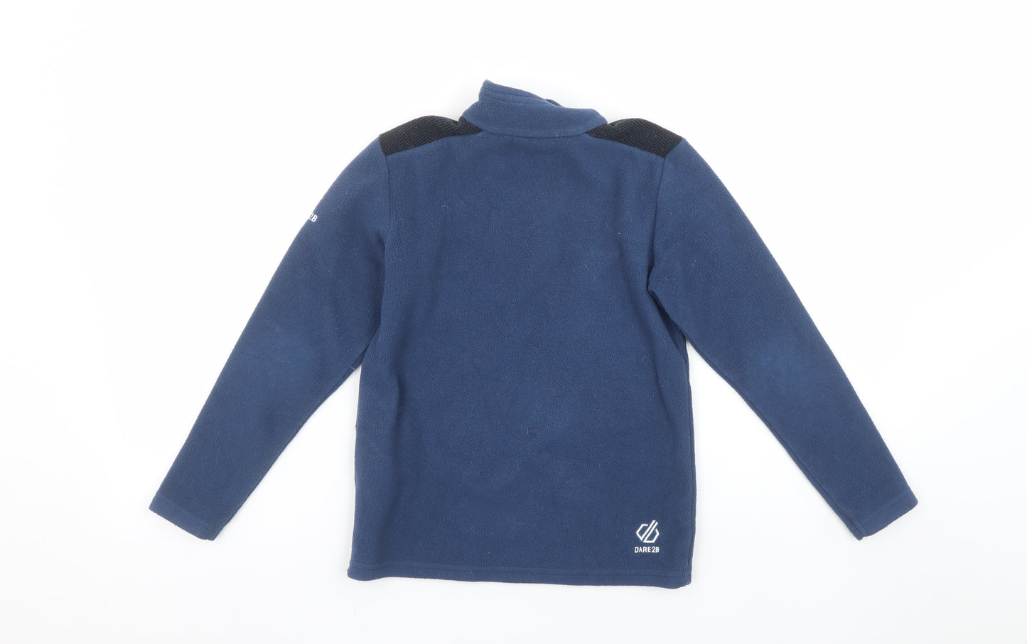 Dare 2B Boys Blue 7-8 Years Fleece Half Zip Pullover Sweatshirt