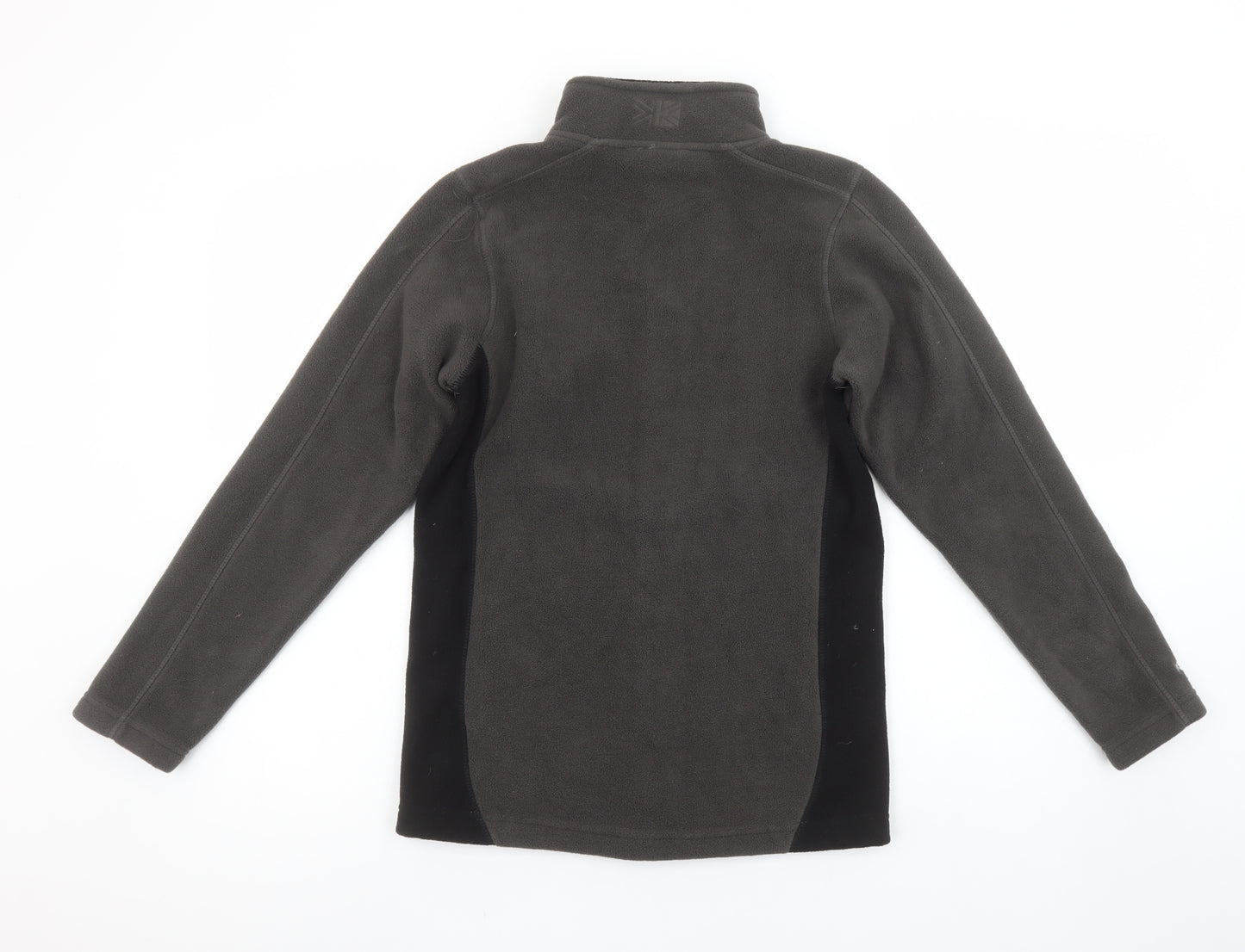 Karrimor Boys Grey 13 Years Fleece Jacket Full Zip Outdoor 300 Weight