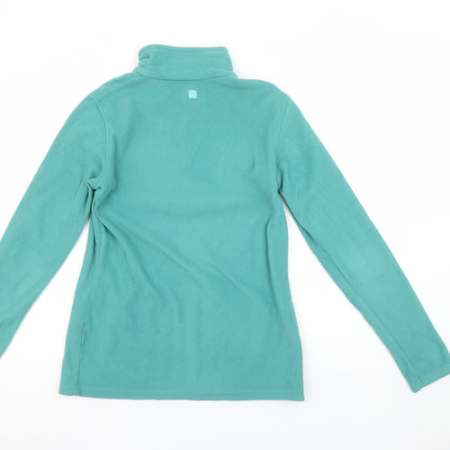 Mountain Warehouse Women’s Green Fleece Pullover 1/4 Zip Sweatshirt Size S