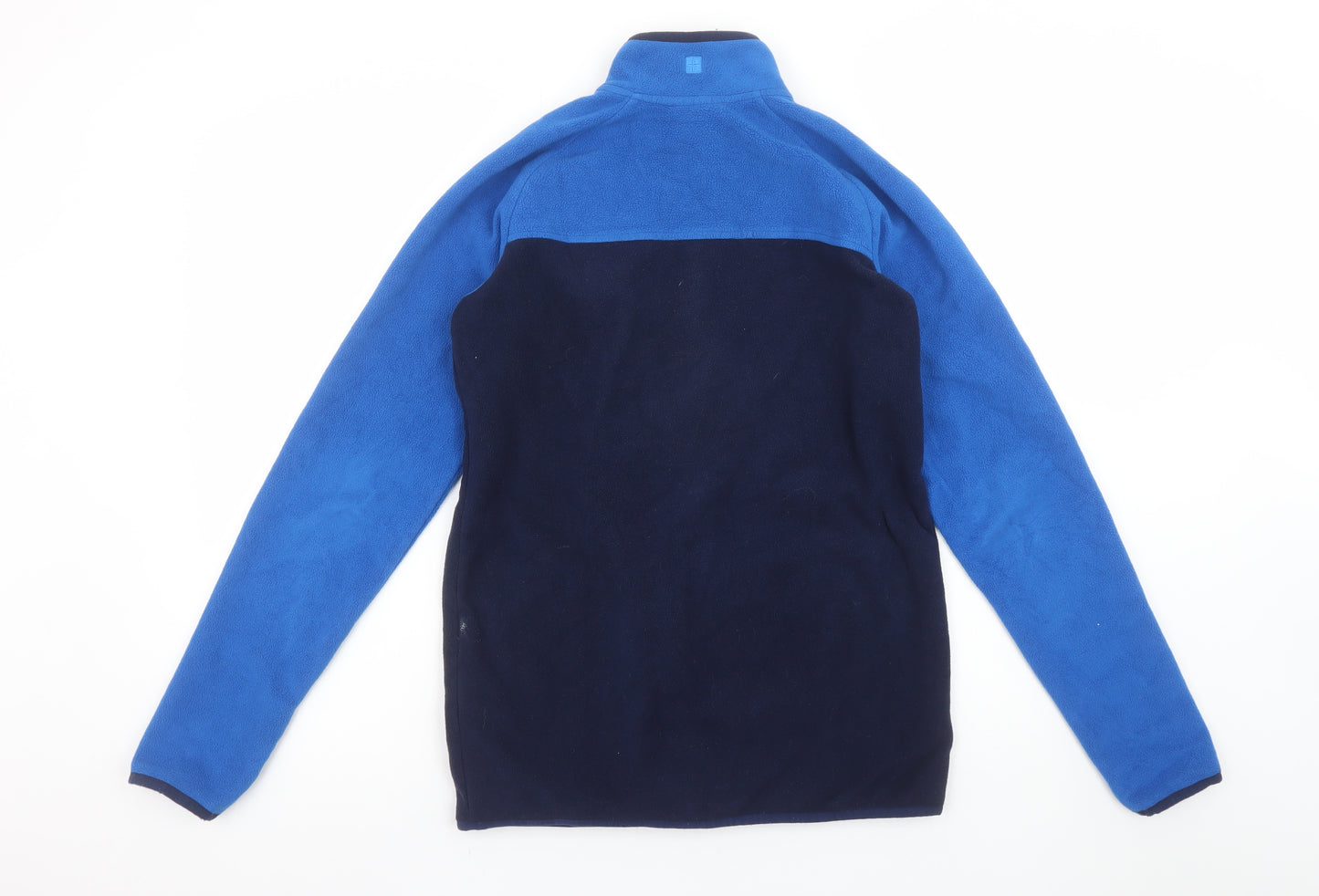 Mountain Warehouse Boys Blue Fleece Full Zip Jacket Size 13 Years