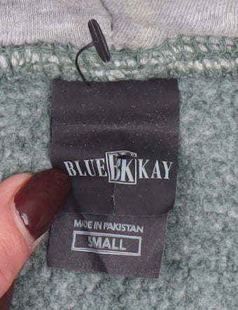 Blue Kay Men's Green Chicago Pullover Hoodie Small Regular Fit