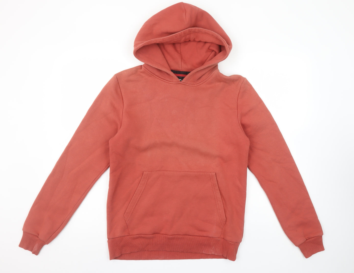 Gray New York Men's Red Pullover Hoodie S Graphic Print Cotton Blend