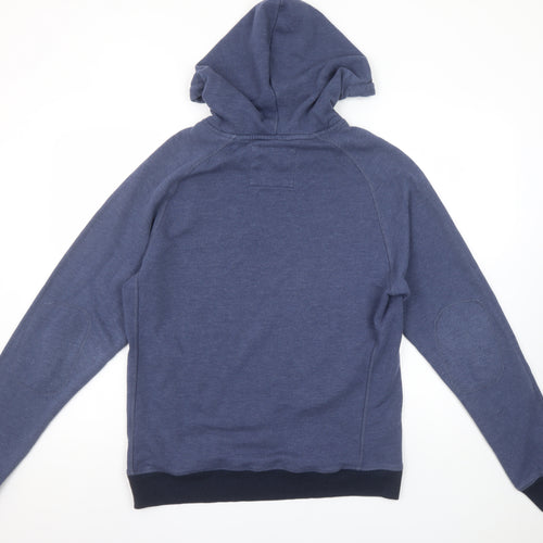 Planet Hollywood Men's Blue Pullover Hoodie L Vintage Logo Sweatshirt