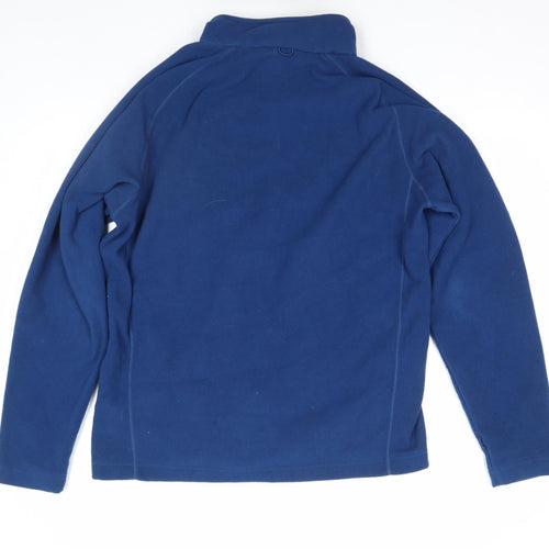 Peter Storm Men's Blue Full Zip Fleece Jacket Size L Outdoor Sweatshirt