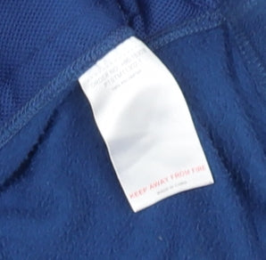 Peter Storm Men's Blue Full Zip Fleece Jacket Size L Outdoor Sweatshirt