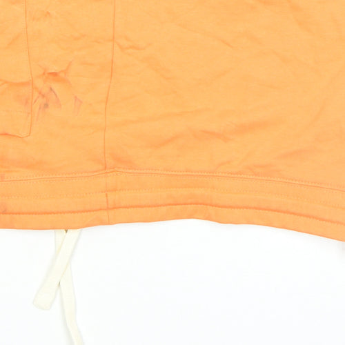 Marks and Spencer Men's Orange 3XL Jersey Sweat Shorts with Drawstring