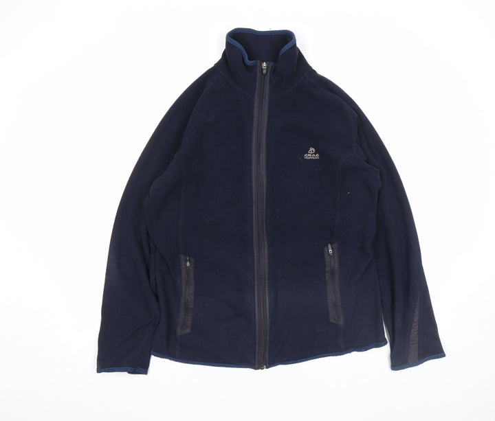 Craghoppers Men's Blue Fleece Full Zip Jacket Size S Outdoor Wear