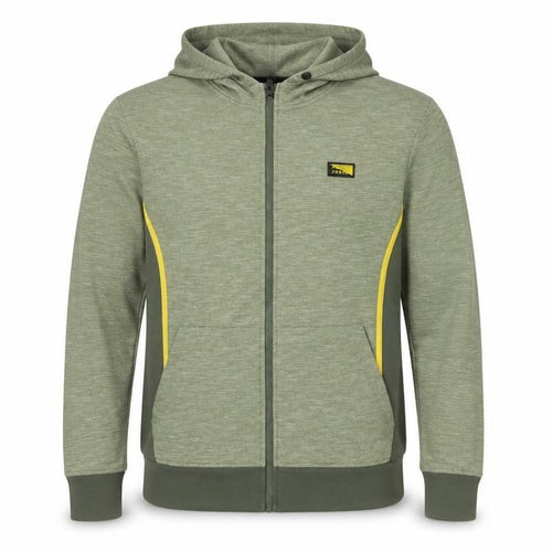 Jack & Jones Mens Green L Track Jacket Hooded Full Zip Activewear