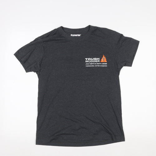 Spartan Women's Grey Tough Mudder T-Shirt Size S Casual Sportswear